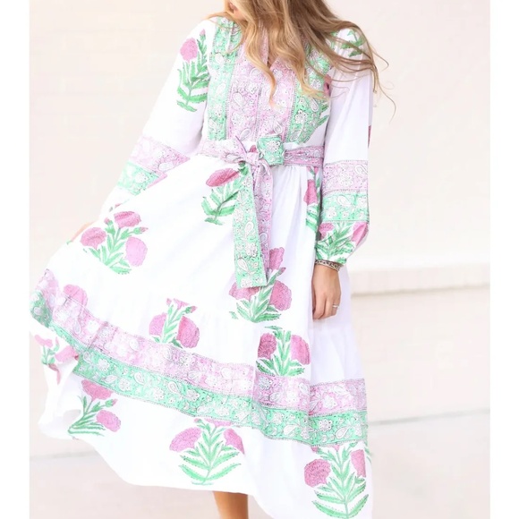 Sweet Tea Strawberry Mint Dress - Picture 1 of 5